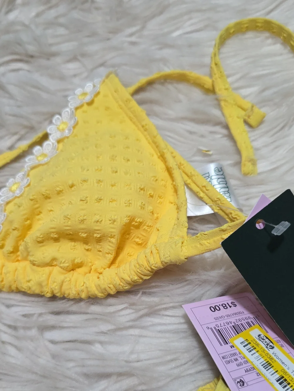 NWT Wild Fable Seersucker Daisy Bikini Set- XS Or 0/2.